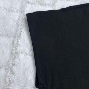 St Tropez West Women's Black Short Sleeve Shirt‎ Size M